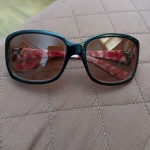 Elegant Black and Pink Oakley Women's Sunglasses